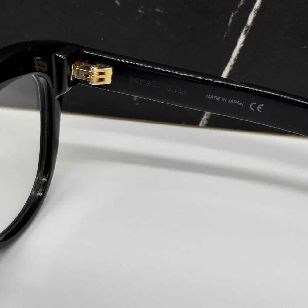 NEW BOTTEGA VENETA BV1105O 001 CAT EYE BLACK WOMEN EYEGLASSES